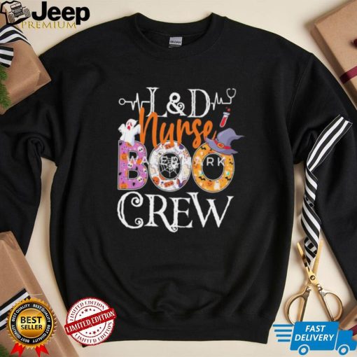 L&D Nurse Boo Crew Halloween Labor Delivery Nurse Shirt