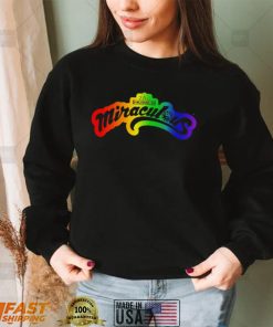 LGBT Zag Heroez Rainbow Miraculous Ladybug logo shirt