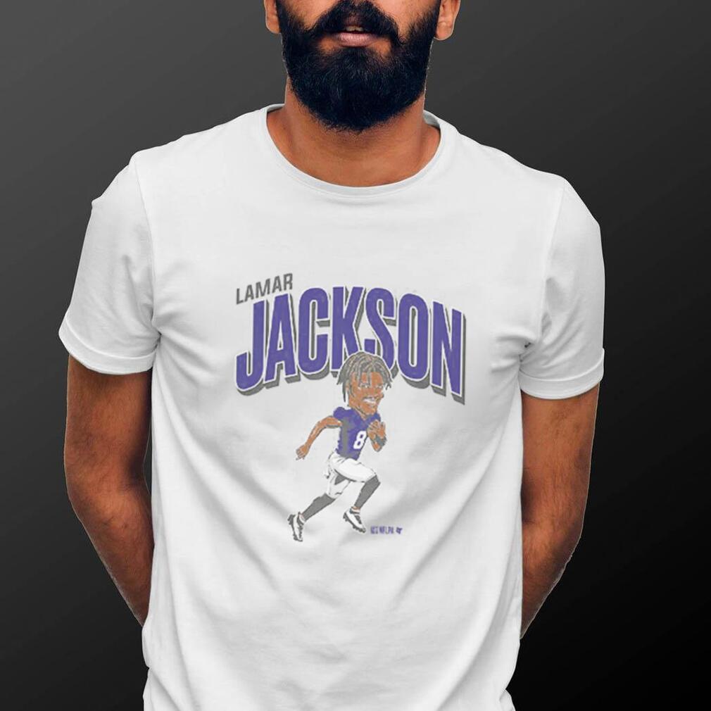 Lamar Jackson Caricature Shirt, Baltimore