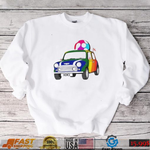 Mini Cooper LGBT color shirt