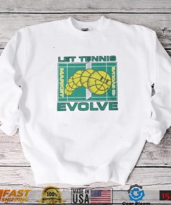 Let Tennis Evolve Shirt Long Sleeve, Ladies Tee