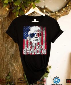 Let’s Go Brandon Conservative USA Flag Funny Donal Trump Classic T Shirt