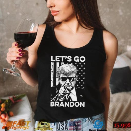 Let’s Go Brandon Conservative Usa Flag Donal Trump Classic T Shirt