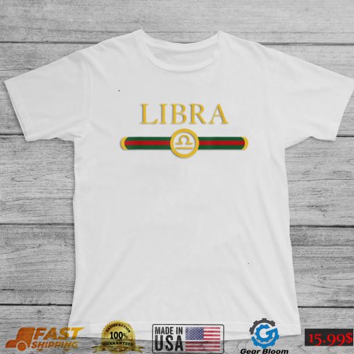 Libra Zodiac Birthday Graphic Art Libra Sign T Shirt