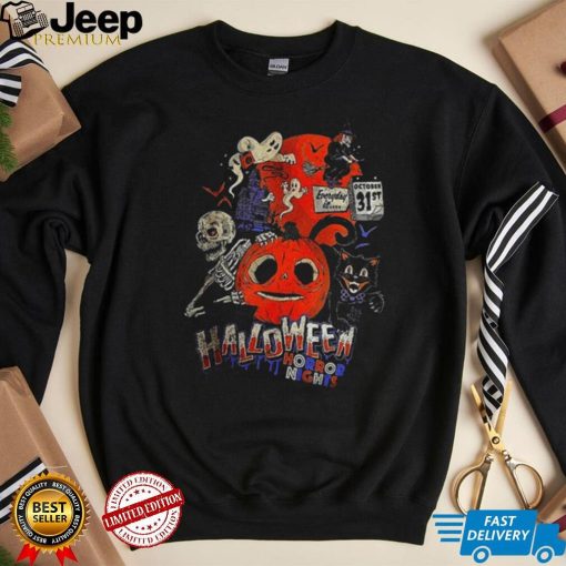 Lil Boo Halloween Horror Nights Vintage Halloween 2022 October 31st Unisex T shirt