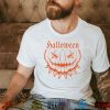 Line Art Pumpkin Halloween Trick Or Treat Unisex T Shirt