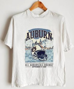 Lions Vs. Auburn Tigers all Auburn all orange T shirt