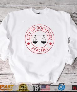 Logo Vintage Baseball Rockford Peaches Unisex Sweatshirt