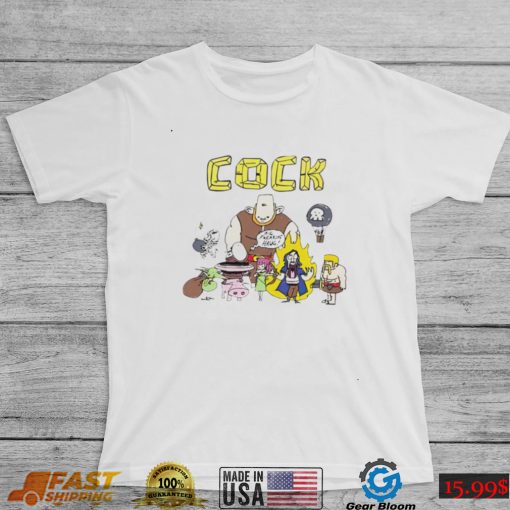 Lucca Cock Clash Of Clans characters game shirt