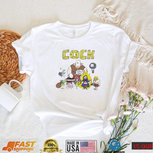 Lucca Cock Clash Of Clans characters game shirt