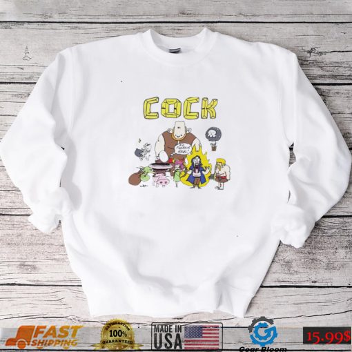 Lucca Cock Clash Of Clans characters game shirt