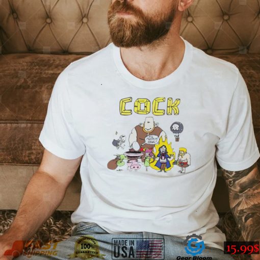 Lucca Cock Clash Of Clans characters game shirt