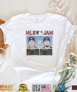 MLB Jam Houston Astros Craig Biggio and Jeff Bagwell Shirt