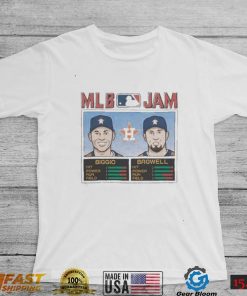 MLB Jam Houston Astros Craig Biggio and Jeff Bagwell Shirt