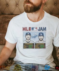 MLB Jam Los Angeles Dodgers Freddie Freeman & Clayton Kershaw Shirt
