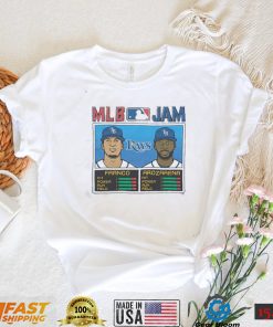 MLB Jam Tampa Bay Rays Wander Franco & Randy Arozarena Shirt
