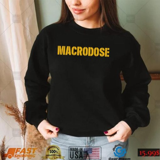 Macrodose Green Bay Packers 2022 shirt