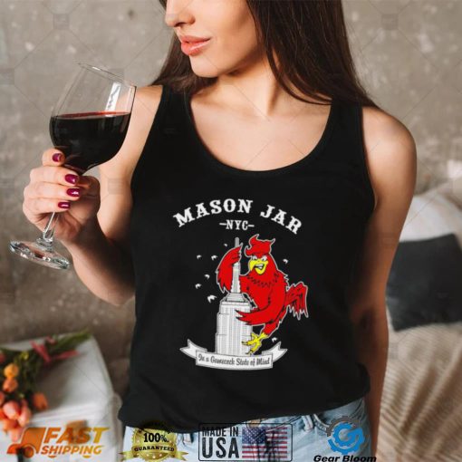 Mason Jar NYC in a Gamecock State of mind logo shirt