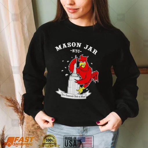 Mason Jar NYC in a Gamecock State of mind logo shirt