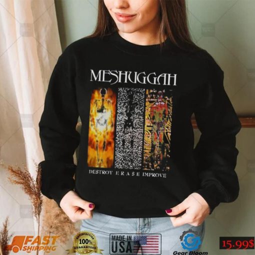 Meshuggah Band Destroy Erase Improve 2022 Shirt Metal Music Lovers