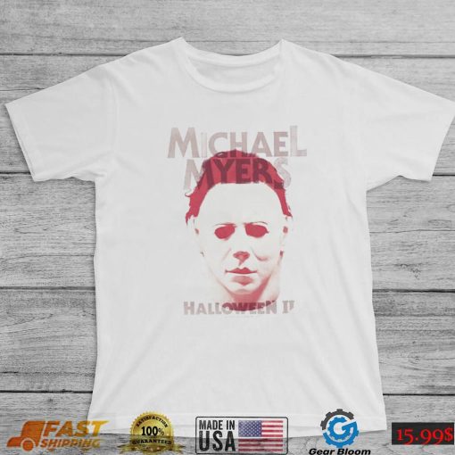 Michael Myers mask Halloween II movie shirt