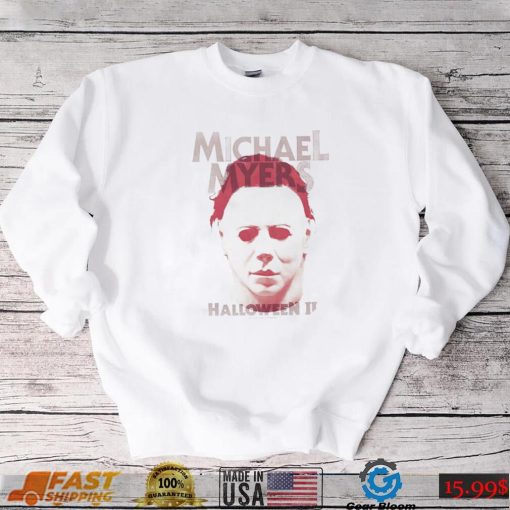 Michael Myers mask Halloween II movie shirt