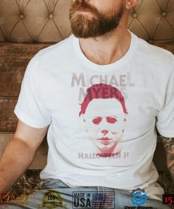 Michael Myers mask Halloween II movie shirt