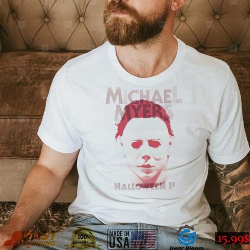 Michael Myers mask Halloween II movie shirt