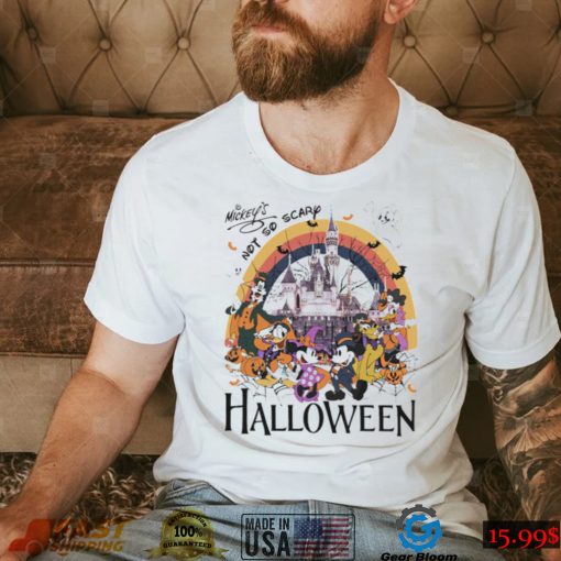 Mickey Not So Scary Halloween Party 2022 Disney Halloween T shirt