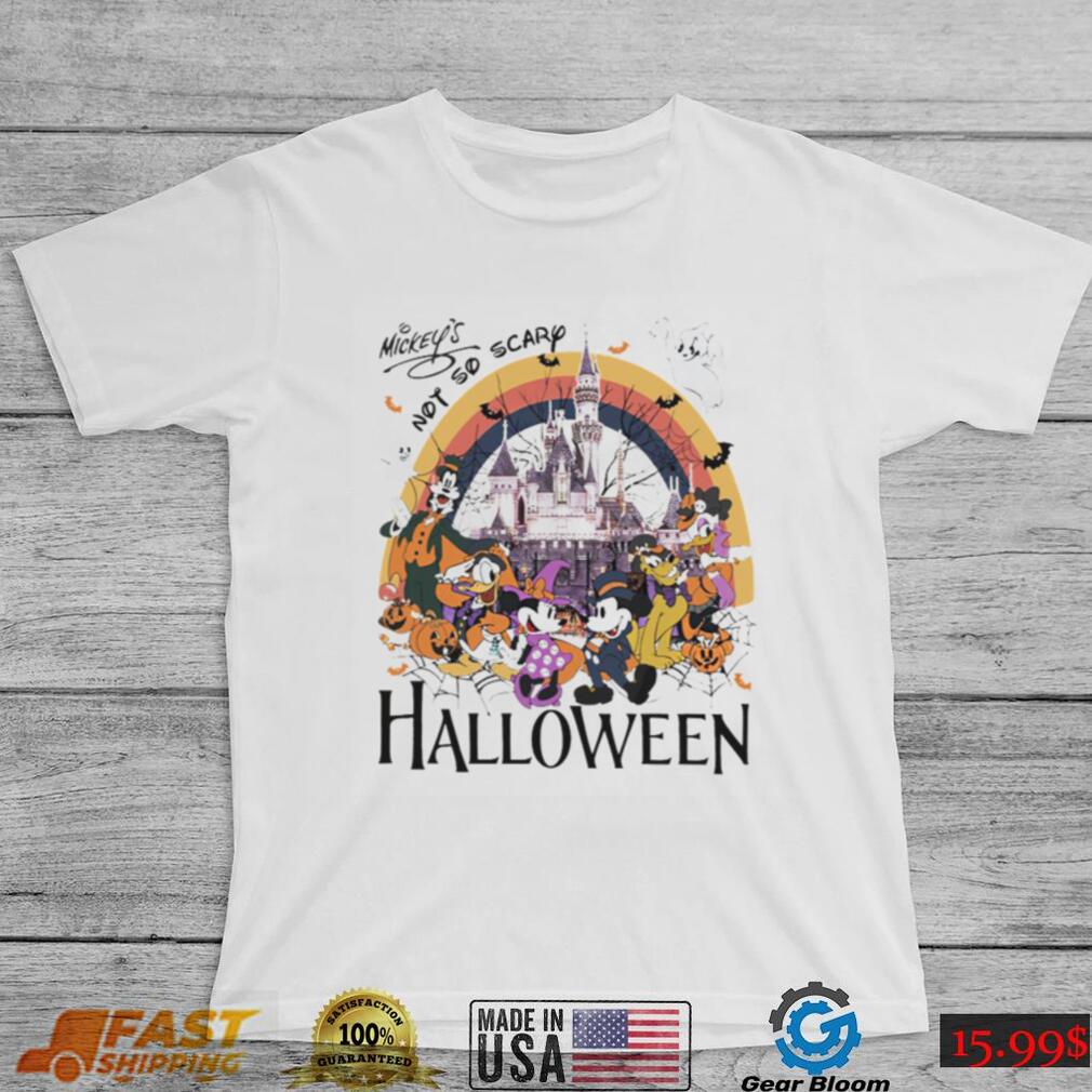 Mickey Not So Scary Halloween Party 2022 Disney Halloween T shirt