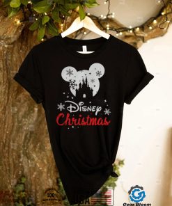 Mickey mouse Disney Snowman Merry Christmas shirt