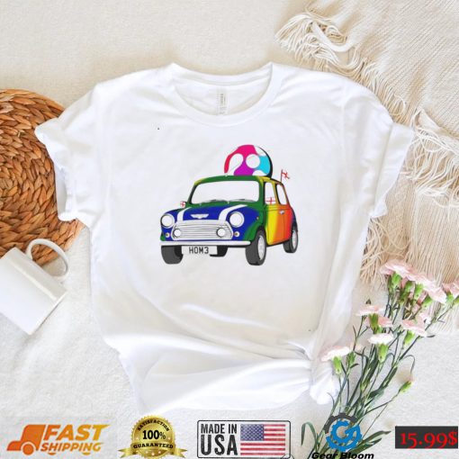 Mini Cooper LGBT color shirt