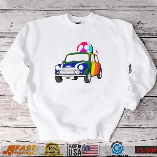 Mini Cooper LGBT color shirt