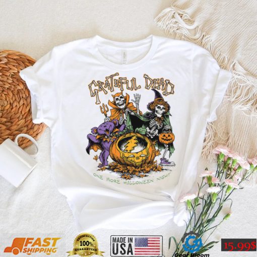 Grateful Dead One More Halloween Night Grateful Dead Halloween T Shirt