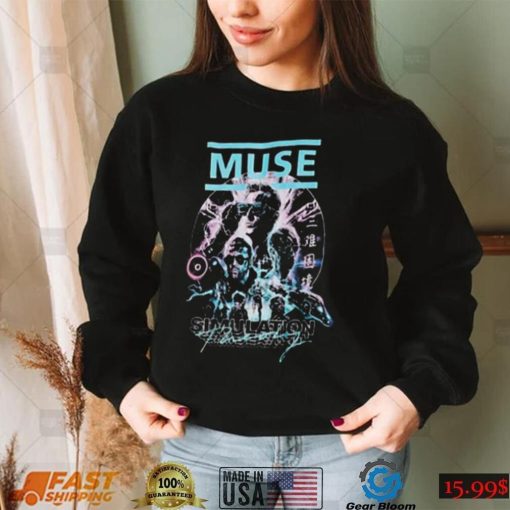 Muse Simulation Album Shirt Rock Band Fans Gift