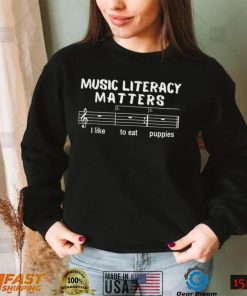 Music Literacy Matters T Shirt