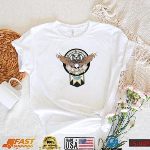 Mystic Cellar Totem Owl and skull logo shirt