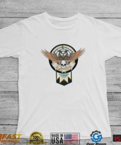 Mystic Cellar Totem Owl and skull logo shirt