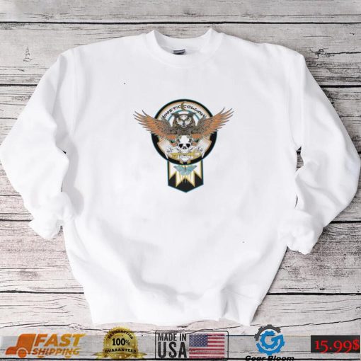 Mystic Cellar Totem Owl and skull logo shirt