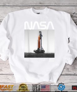 NASA Artemis SLS Space Launch System Worm Insignia Logo T Shirt