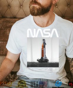 NASA Artemis SLS Space Launch System Worm Insignia Logo T Shirt