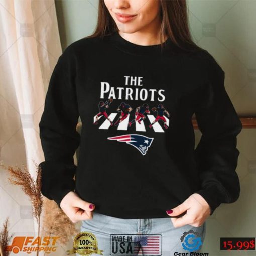 NFL Football New England Patriots The Beatles Rock Band Patriots T Shirt