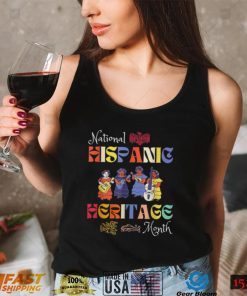 National Hispanic Heritage Month Shirt Hispanic Dancers & Signs