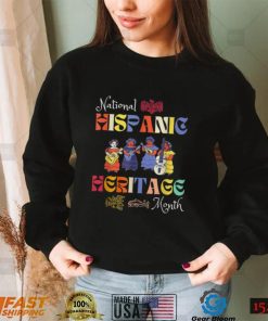 National Hispanic Heritage Month Shirt Hispanic Dancers & Signs