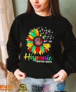 National Hispanic Heritage Month Sunflower All Countries Shirt