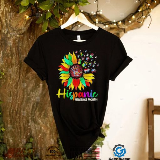 National Hispanic Heritage Month Sunflower All Countries Shirt