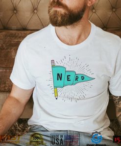 Nerd and Proud pencil flag shirt