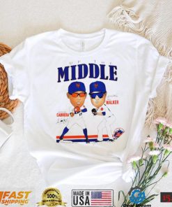 New York Mets up the Middle Asdrubal Cabrera and Neil Walker signature art shirt