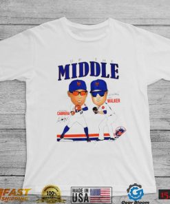 New York Mets up the Middle Asdrubal Cabrera and Neil Walker signature art shirt