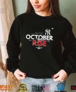 New York Yankees October Rise 2022 Postseason Shirt